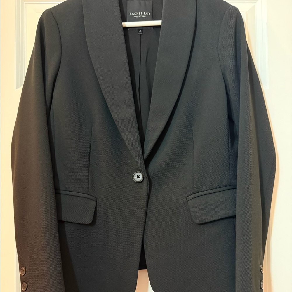 RACHEL Rachel Roy Classic Black Blazer
